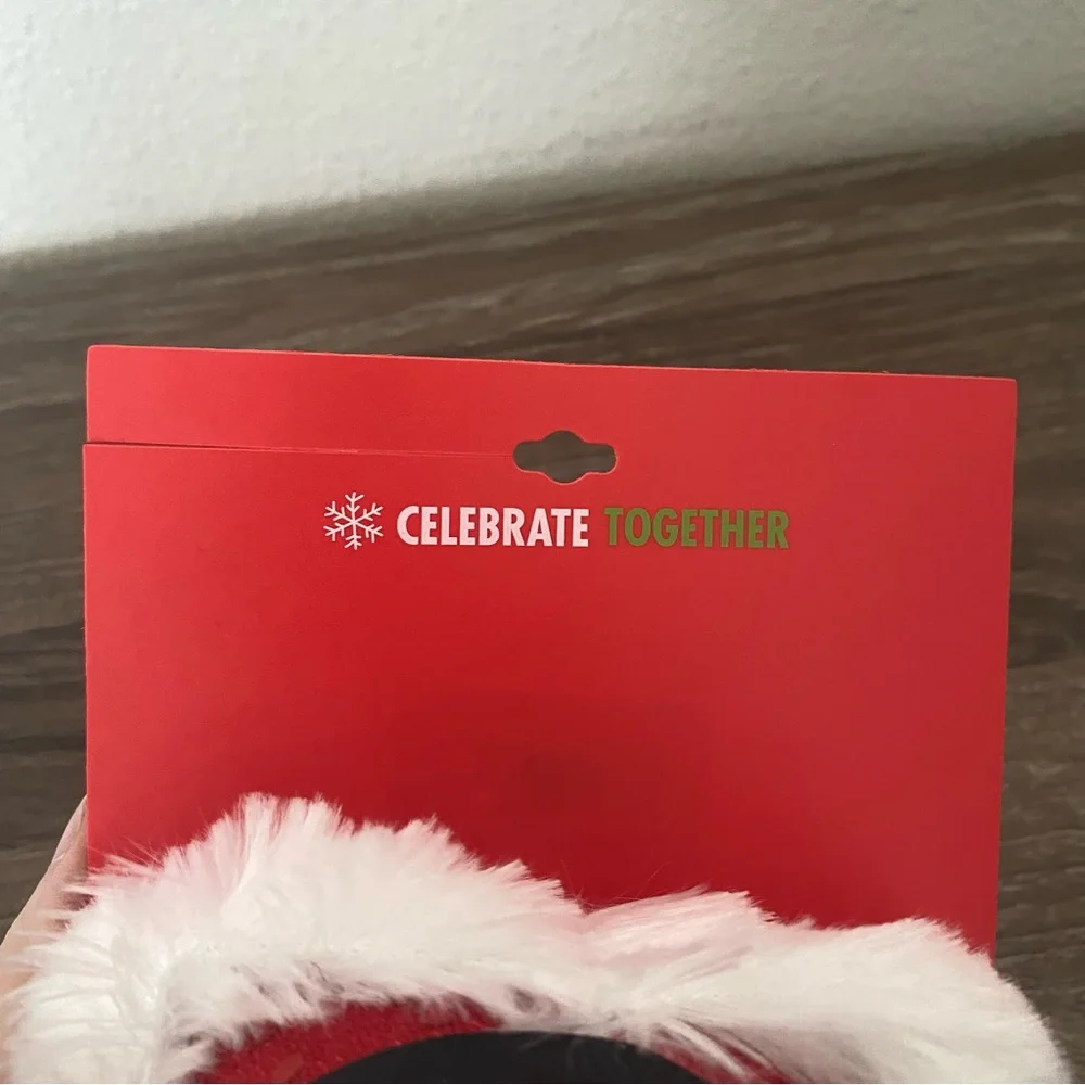 Kohls Celebrate Together Womens Santa‎ Hat Headband One Size Red White